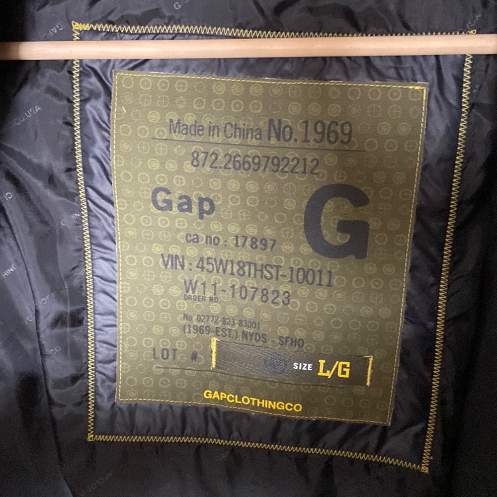 gap down filled winter jacket - Picture 3 of 7
